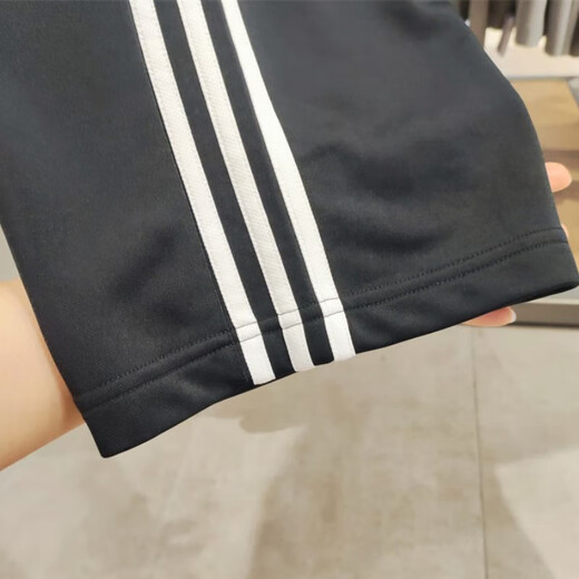 
Adidas Clover Trousers Men's Spring New Sports Pants Running Casual Pants Breathable Loose Straight Pants EI9761/Knitting/Side Three Stripes S/Suggested 130-150Jin[Jin equals 0.5 kg]