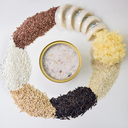 Migongyaner, Kokosmilch, Haferflockenvogel -Nestbrei, Ernährungsprodukte für schwangere Frauen, Vogelnest, das zu essen ist, Tonic 252 g (6 Schalen * 1 Box) Kokosmilch, Haferflocken -Vogel -Nestbrei, 6 Schalen (Geschenkbox) 252G * Schüssel