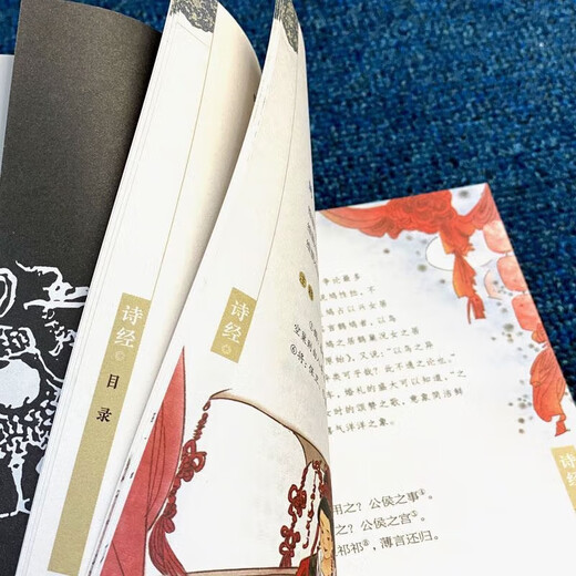 Complete set of classic books on Chinese studies, hardcover on cloth, color picture collection edition, four great classics, four books, five classics, traditional Chinese medicine, five great classics, Three Kingdoms, Water Margin, Journey to the West, Dream of Red Mansions, Zhou Yi, the Analects of Confucius, the Romance of the Gods, Compendium of Materia Medica, Huangdi, the Internal Classics, Three Kingdoms, the Records of Ancient Literature, Guanzhi, Die Aufzeichnungen historischer Aufzeichnungen, vier Bücher, fünf Klassiker (9 Bände) Preis: 684