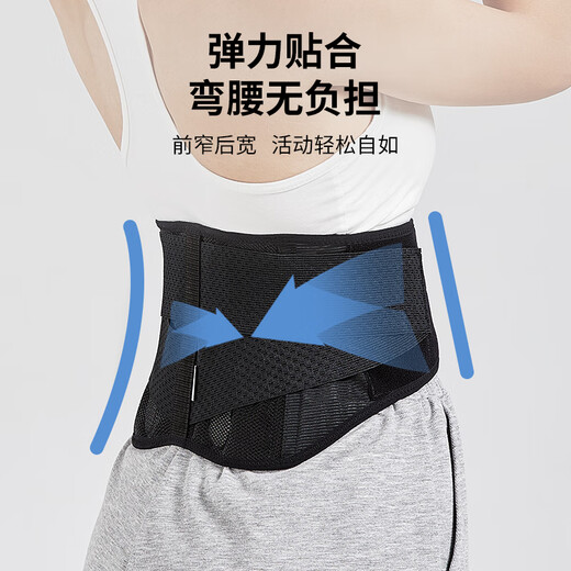 SORBOTHANE Japan imported waist belt lumbar disc breathable and herniated sports narrow waist support tool for men and women, upgraded narrow (back height 17cm) L