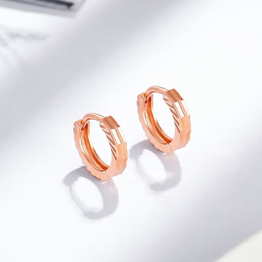 Liuguifu Jewelry 18K rose gold earrings sparkling earrings for women EK0200065 18K rose gold EK0200065