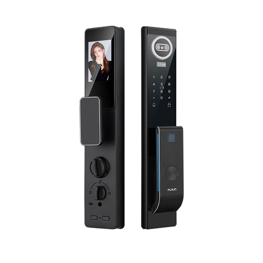 普鑫C838款3D人脸识别全自动指纹锁家用电子门锁密码智能锁
