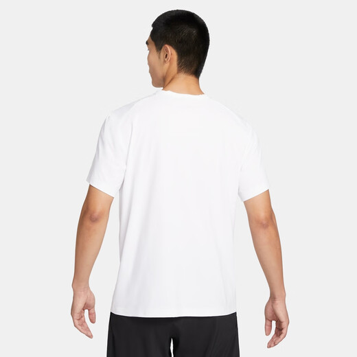 Nike men's quick-drying short-sleeved top spring training lightweight NIKE DRI-FIT HYVERSE DV9840 100 white/black 2XL