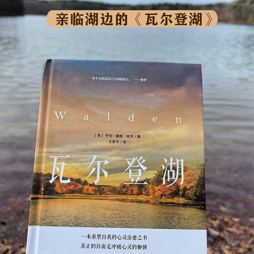 瓦尔登湖（2024年精装本）（瓦尔登湖精美实景照片完美呈现，瓦尔登湖管理委员会盛赞推荐！翻译泰斗王晋华教授实地调研，历时700天精心翻译，不再晦涩难懂，浮躁世界里的灵魂清醒剂。）