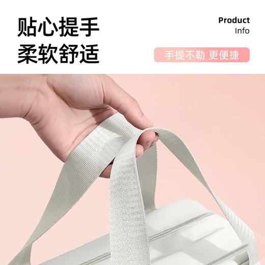 Sac de maquillage de voyage lehuo portable de grande capacité pour femmes sèche et humide Sac de natation des articles de toilette Produits de soins de la peau pour femmes