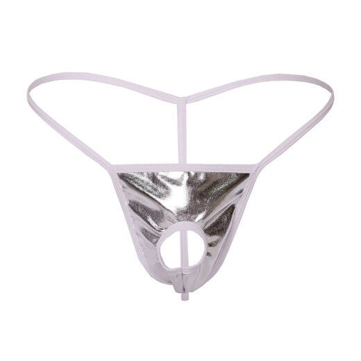 Meilunmei ou ouverture de trou de grande taille Sous-vêtements pour hommes respirant médian-jumelle sexy pantal