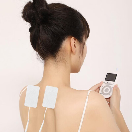 姚本仁家用多功能针灸电疗仪经络全身颈椎穴腰部脉理疗按摩器药房SN3894 蓝色套餐四(2对大贴+2对小贴+拖