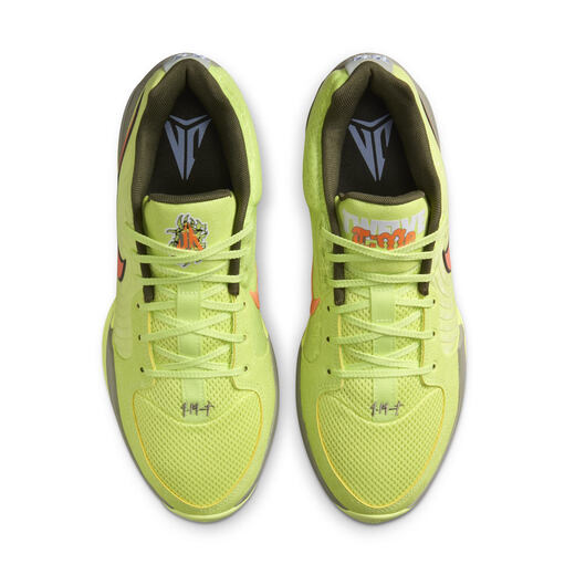 耐克（NIKE）官方JA 2莫兰特2男子实战篮球鞋夏季抗扭透气轻便FD7327 701浅柠檬黄/荷兰橙/浅绿灰色/卡其绿 40
