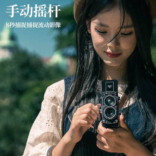 
First photo double-reverse camera retro mini student digital camera fool-and-shoot entry HD travel campus pocket camera card machine CCD graduation birthday gift for boyfriend and girlfriend