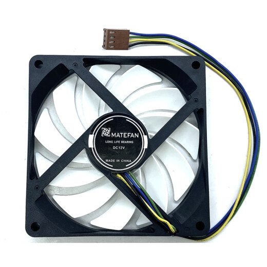 利民（Thermalright）9015机箱风扇HP400大风is40台式机12V滚珠PWM温控9215风扇9CM 9215 小4pin 双滚珠轴承