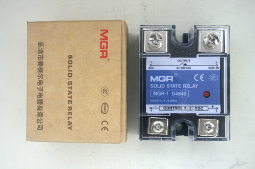 纪俪田适用于单相固态继电器SSR -1 D4840  60 80 直流控交流DC-AC 220v D4840