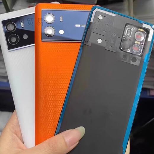 Suitable for iqoo7 original mobile phone back cover 8 original tempered glass back screen 9 battery back cover replacement back shell IQOO7 legendary white accessories with frame mirror