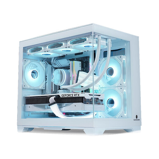 ASUS i5 14600K/U7 265K/AMD Ryzen 7800X3D/9800X3D cardless barebone system assembly computer DIY white desktop complete machine AI game console Ultra 5 245KF+ cardless transition machine configuration five