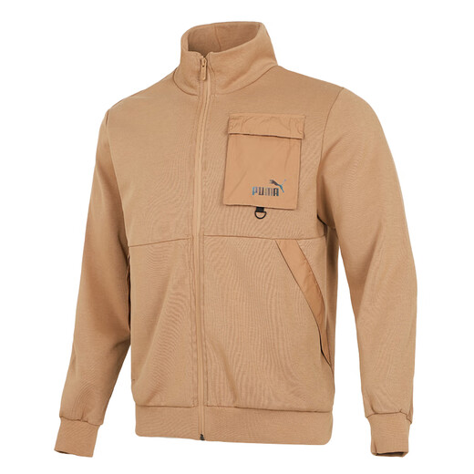 
Puma (PUMA) jacket for men and women, new autumn stand collar casual wear training sportswear couples wear breathable knitted jacket 537033-63 XS