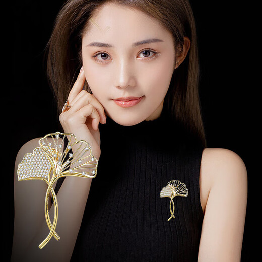 MIMORE high-end brooch women's exquisite niche suit corsage brooch set fashion temperament luxury accessories