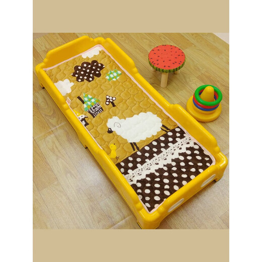 
Primary school lunch mattress 80x180 kindergarten mattress 70*17060*120 Happy Ding (flannel fabric) width 60 120 cm long