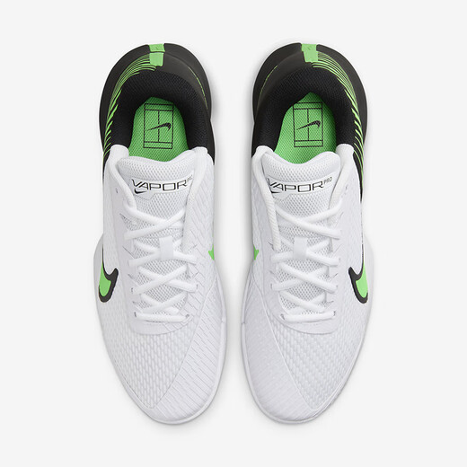 NIKE耐克网球鞋男费德勒气垫耐磨透气澳网Vapor Pro 2专业运动鞋专业 DR6191-105【白/黑绿】 41