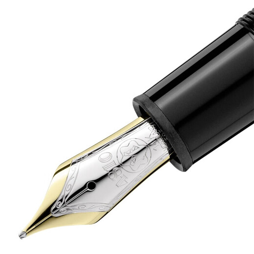 Montblanc (Montblanc) [Festival Qianxi] Nouveau spot de grande classe Fountain Fountain Pen Ink Pen 145 146 149 Black Gold plaqué 146/13660 F Spot