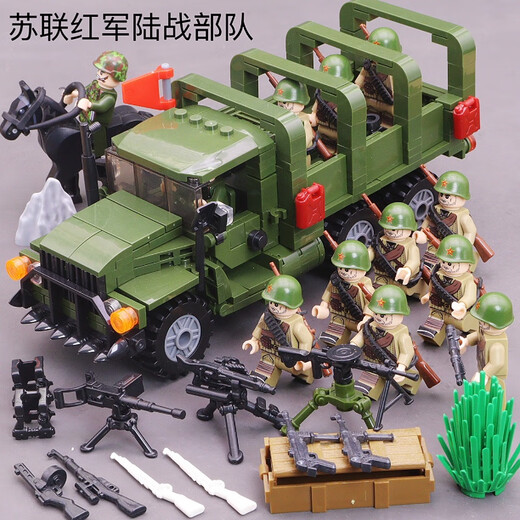 FU est compatible avec les blocs de construction LEGO World War I et la Seconde Guerre mondiale, les véhicules blindés de réservoir allemand de la Seconde Guerre mondiale