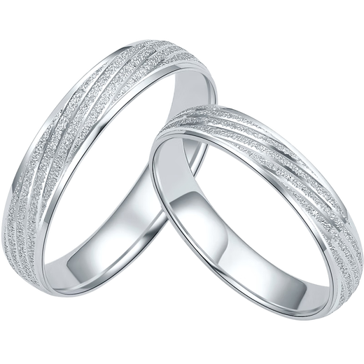 Saturday Fu PT950 platinum ring for men and women, beautiful platinum couple ring, size 21, about 4.36g gift