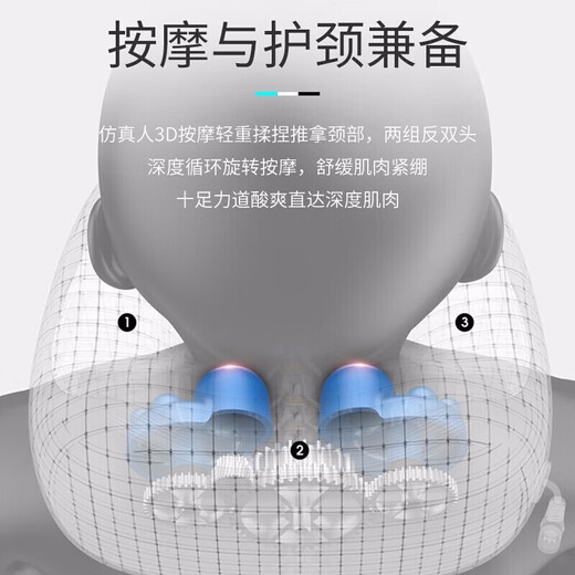 Ai Sheer annual meeting gifts, souvenirs, practical souvenirs for customers and employees, birthday gifts, cervical spine massager, U-shaped massage pillow, shoulder and neck massager, neck protector, year-end prizes