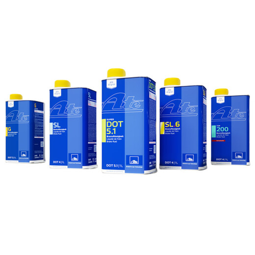 ATE brake fluid SLTYP200 imported DOT5.1 car and motorcycle DOT4 competitive brake fluid full range TYP200 (1L package)