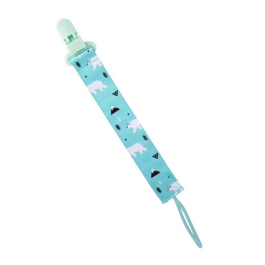 Golden-collar cat pacifier anti-fall chain baby toy teether chain clip lanyard teething stick anti-lost rope bite bag holder Kitten silicone anti-chain fall (3 pack)