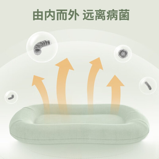 Sweeby crib-in-a-bed newborn removable crib anti-pressure and anti-jump portable bed-in-a-bed grass green