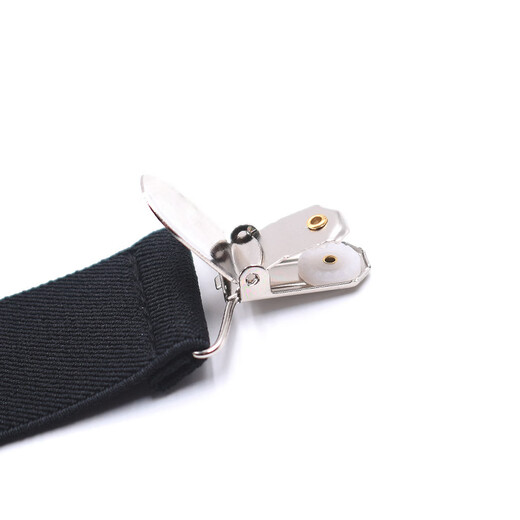 Oufandi strap men's clip suspender adult suit pants suspender men's trousers elastic strap clamp middle-aged British casual [bee] high elasticity and not tight