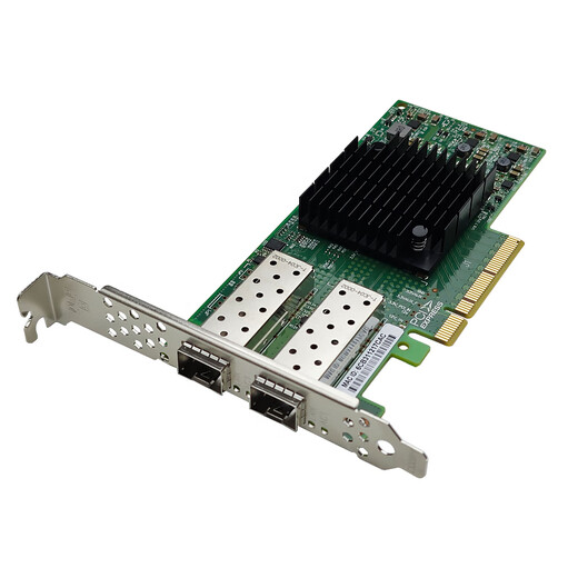 迈勋 Mellanox ConnectX4迈络思芯片25G网卡MCX4121A-ACAT双光口SFP28端口PCIE-X8适配服务器支持RDMA  MCX4121A卡（含2个25G多模模块）