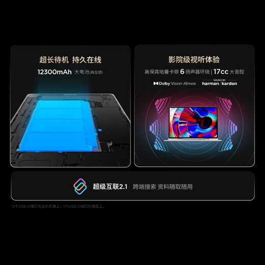 联想（Lenovo）YOGAPadPro14.5AI元启版【张凌赫同款平板】高抗反OLED 3K真彩显示旗舰性能16+512G 浅海贝