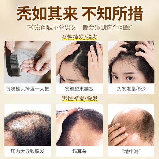 
Tongrentang Anti-Hair Depth Shampoo Ginger Hair Increase Anti-Hair Loss and Control Oils Fluffy Ginger Juice Solid Hair 508g*2 Bottles