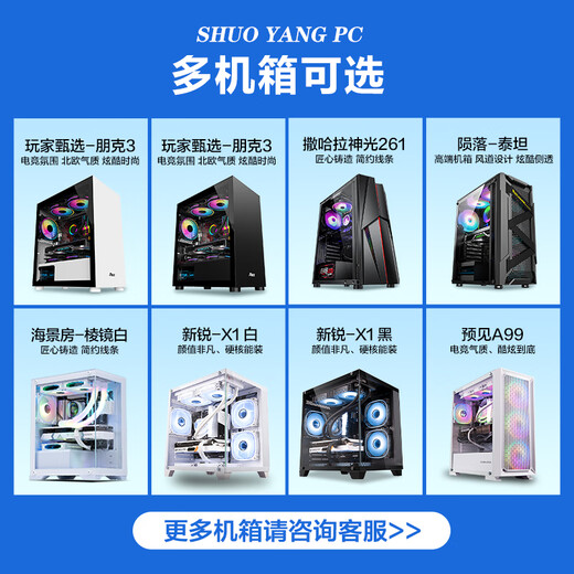 Shuoyang DIY Assembly Machine Customized Host Upgrade Configuration with Optional Hardware (No delivery will be made without contacting customer service) 50 upgrade