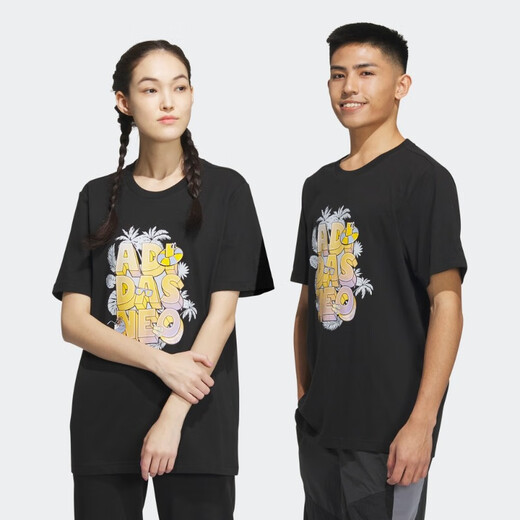 阿迪达斯NEO男女运动短袖T恤 IP3884&IP3885&IP3887 IP3885 XL