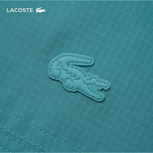 LACOSTE French crocodile men's fashion trend versatile basic casual zipper jacket | BH3767 IY4/Quiet Blue M 50 175