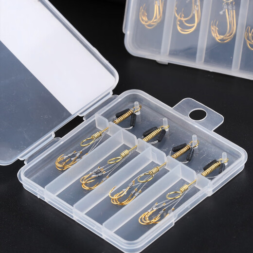 Huliqiang Chongqing Small Explosion Hook Qianyou Small Explosion Fishhook Small Rock Rod Sea Rod Long-distance Fishing for Bottom Fish Crucian Carp and Carp Small Explosion Anti-Tangle-Jinqianyou No. 2-4 Pay