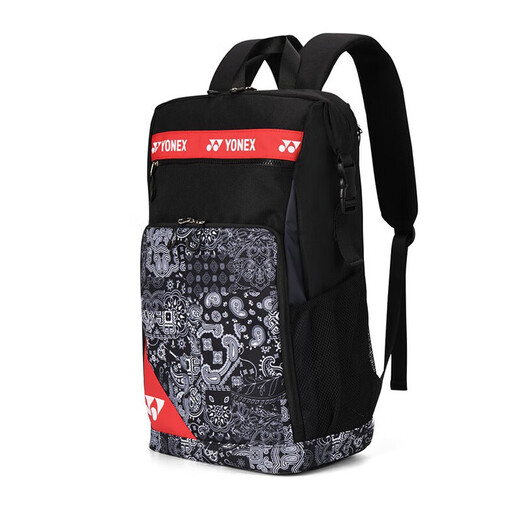 YONEX Yonex badminton bag backpack multifunctional fashion sports trendy model BA249CR black and red