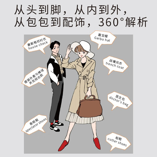 【京东自营 正版次日达】男子服饰图鉴 : 1300种服装、鞋帽、包包、配饰、纹样、配色详解