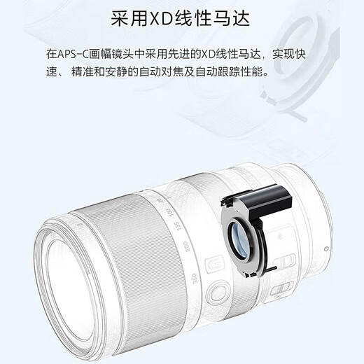 Sony (SONY) E 70-350mm F4.5-6.3 G OSS APS-C format super telephoto zoom G lens E 70-350F4.5-6.3