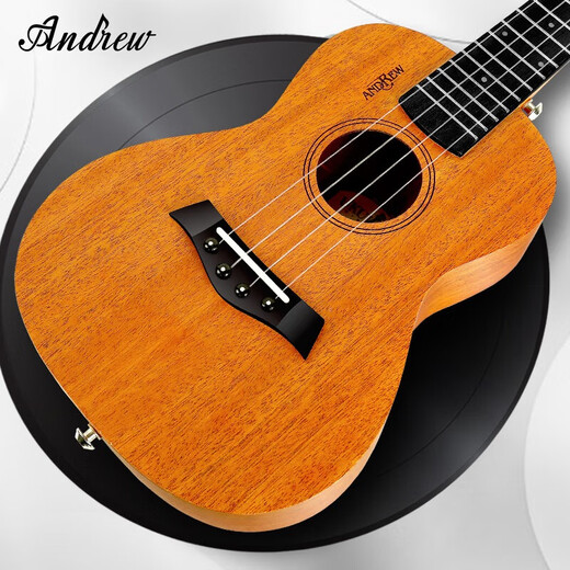 安德鲁（ANDREW）儿童尤克里里小吉他初学者女男ukulele 26英寸木色+全套配件