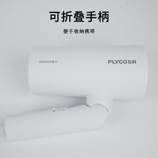 Flyco FH6618 6232 Sécheur de cheveux haute puissance 2000W Taille d'air chaud et froid Ion Ion Home Sècherie noire 6231 2000W