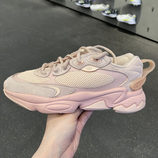 阿迪达斯 （adidas）三叶草跑步鞋女鞋夏季新款OZWEEGO经典老爹鞋休闲运动鞋 GW9738 36 (220mm)