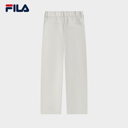 FILA Huang Jingyu same style Fila men's woven pants business casual straight pants casual pants men Yunwu gray-GY 180/88A/XL