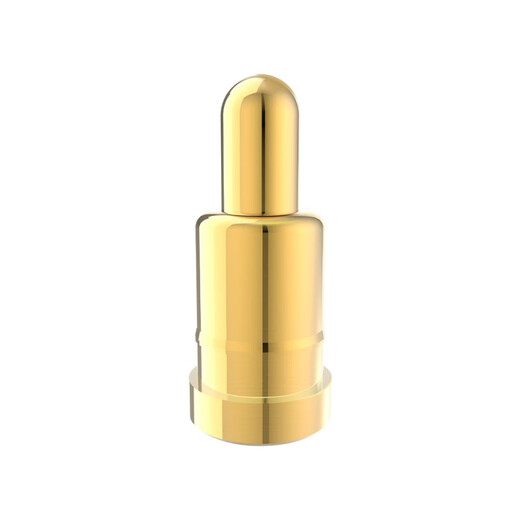 京森臻贴片弹簧顶针直径1.50mm1A镀金黄铜充电触点smt探针pog YZR0177-15053-015.3mm高1A 80个