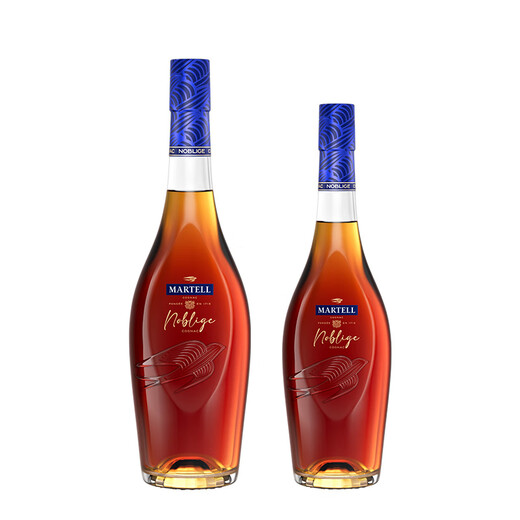 马爹利（Martell）名士VSOP 干邑白兰地 洋酒 法国进口 送礼佳选 名士500ml 1瓶+名士 350mL 1瓶