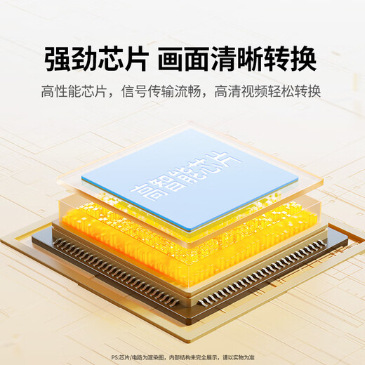 Greenlink DP to HDMI adapter cable 4K60Hz high-definition cable DisplayPort to HDMI2.0 suitable for computer connected to TV monitor video cable 1.5 meters 45448