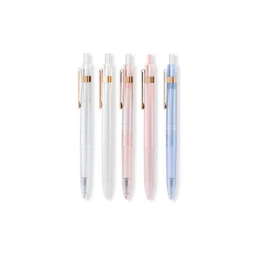 Morgen AGPJ9901 Luminous Cherry -Zahl Press Neutraler Stift Schüler 0,5 Bullet Signature Schwarzwasser Stift J9901 Neutraler Stift 5 0,5 mm andere/andere
