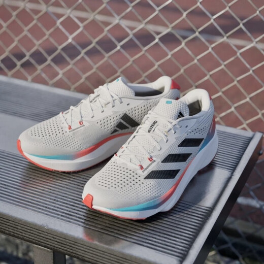 Adidas adizerosl Flash Зарядка амортизационная дышащая дышащая легкая кроссовка марафона IF9356 Официальный флагманский официальный флагманский черно -белый HQ1349 36