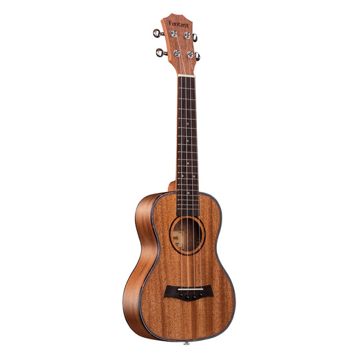 Zhongchi chapa Ukulele Estudiantes Estudiantes Adultos Mujeres 23 pulgadas 26 pulgadas UKLILI Ciente de entrada infantil Pequeña guitarra 23 pulgadas [estilo de rock] retro negro + emparejamiento de lujo