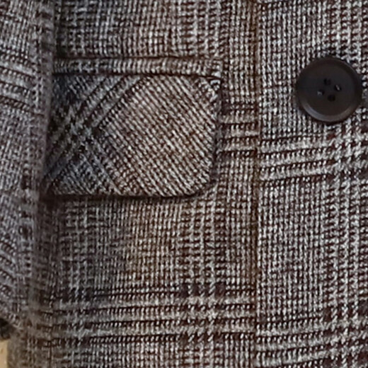 萝卜呗呗（LUOBOBEIBEI）男童小西装英伦格子西服儿童主持演出服秋冬套装 灰色四件套 120 